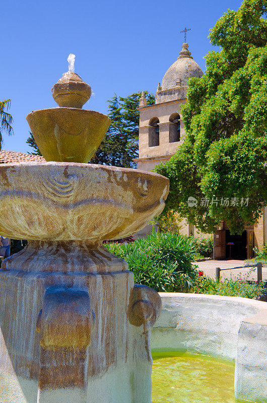 Mission San Carlos Borroméo del río Carmelo in Carmel, CA